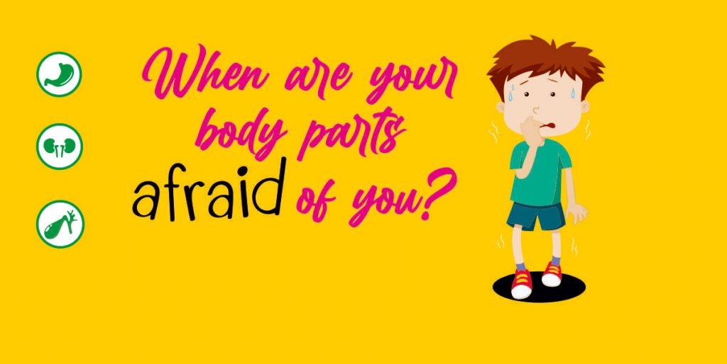 When are your body parts afraid of you? LivelihoodHR